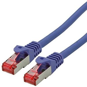 ROLINE S/FTP LAN-kabel Cat 6 Component Level LSOH| Ethernet netwerkkabel met RJ45-stekker | violet 1,5 m