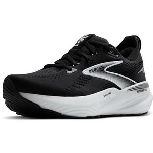 Brooks Glycerin GTS 22 Supportive Running Shoe voor dames, Black Grey White, 38 EU