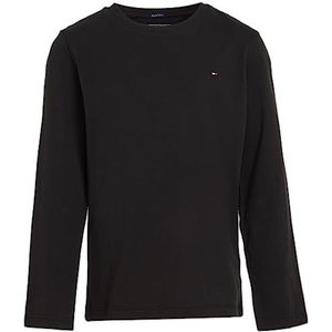 Tommy Hilfiger Longsleeve van Biologisch Katoen Zwart