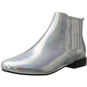 Bianco Dames Metallic 26-49635 Chelsea boots, zilver zilver, 36 EU