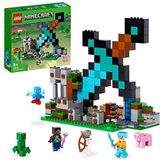 LEGO Minecraft Uitvalbasis Zwaard Bouwspeelgoed - 21244