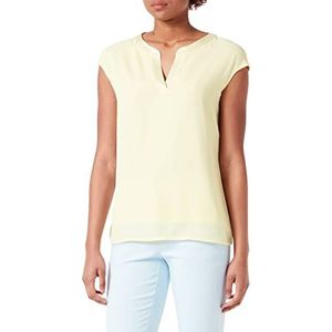 comma T-shirt voor dames, geel 1130, 38