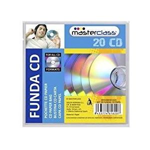 Masterclass 40267 CD-hoesjes, papier, 20 stuks