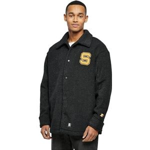 STARTER BLACK LABEL Herenjas Starter Sherpa Shirt Jacket zwart XL, zwart, XL