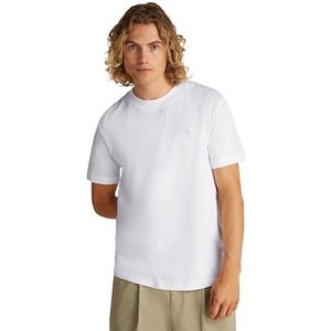 CK JEANS Heren GESCHILDERDE CALVIN KLEIN JEANS TEE J30J327523, wit (helder wit), XXS, Wit (helder wit), XXS