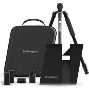 Matterport Pro3 Performance Kit 3D Lidar Digitale Camera voor het creëren van professionele 3D virtuele tourervaringen met 360 weergaven en 4K-fotografie, binnen- en buitenruimtes met