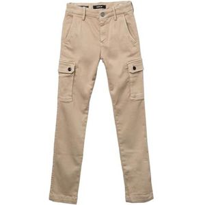 Replay Jongens Slim fit Cargo Jeans Cameron Hypercargo Color, 440 zand, 12 Jaar