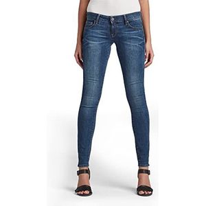 G-STAR RAW 3301 Low Skinny Jeans voor dames, Blauw (Medium Leeftijd 60878-6553-071), 30W / 32L