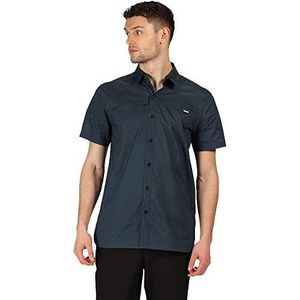 Regatta Heren Honshu V' Terug Ventilatie Actieve Stretch Met Rits Borst Pocket Shirts