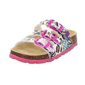 Superfit - 800113 - Meisjesslippers - Roze Multi - Synthetisch