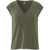 PIECES - PCKAMALA - T-shirt - Olijfgroen