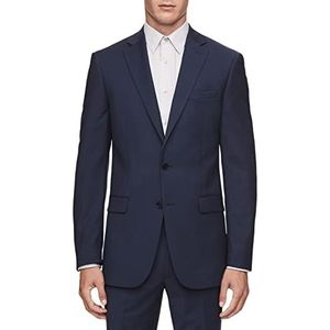 DKNY Moderne pasvorm voor heren, hoogwaardige aparte zakelijke jas, marineblauw, 58 hoog