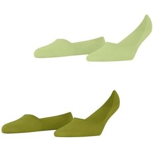 Burlington - Everyday Invisible - Liner Sokken - Groen Lemon - 2 Paar