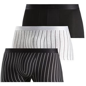 s.Oliver - Hipster - Marineblauw en Grijs Gemêleerd - 3-pack - Heupdiepe Snit