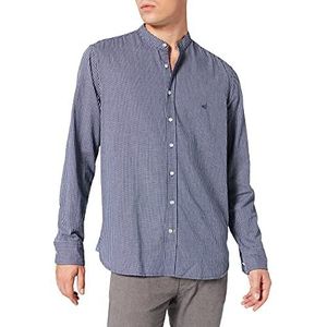 camel active Herenoverhemd, nachtblauw, S