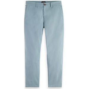 Scotch & Soda Drift chinobroek voor heren, Bay Blue., 28W / 32L
