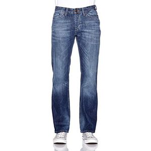 Cross jeans heren relaxed jeans Antonio, blauw (Vintage Repair)., 38W x 32L