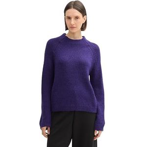 Gebreide Trui - Effen - Knitwear - Ronde Hals - Lange Mouwen