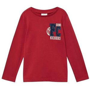 s.Oliver - T-Shirt - Katoen - Regular Fit - Lange Mouwen