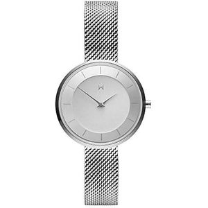 MVMT dames analoog kwarts horloge met roestvrij stalen armband D-FB01-S