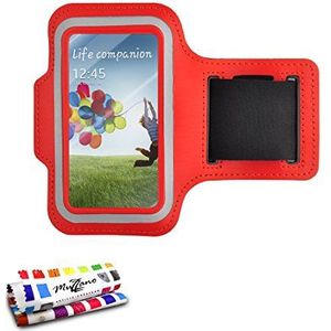 Tonic 433431""Anti-slip sportarmband van neopreen voor Samsung Galaxy S5, rood