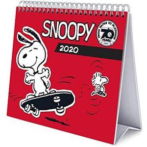 Erik® Snoopy Deluxe tafelkalender 2020 (17 x 20 cm)