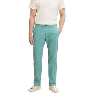 TOM TAILOR Uomini Travis Regular Chino broek 1032865, 12881 - Salvia, 28W / 34L