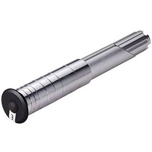 BBB Unisex Fietsen Extender Steerer Tube Extension Schroefdraad en draadloos compatibel Maat 1 Roundhead Top C, zilver, 25.4-22.2mm UK