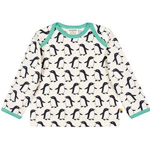 loud + proud Unisex baby shirt print van biologisch katoen, GOTS gecertificeerd shirt met lange mouwen