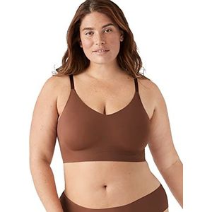 True & Co Dames True Body Lift Triangel verstelbare bandjes BH, Cocoa, Medium