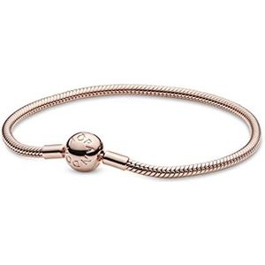 Pulsera Pandora 580728-17 Mujer Oro rosa Plata