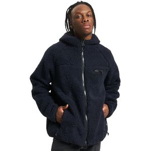 Brandit Teddyfleece Worker Jacket, navy, 3XL