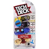 Tech Deck - Pakket met 4 vingerboards van 96 mm - stijlen variëren