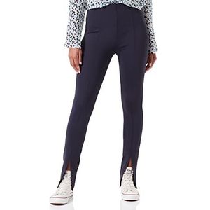 s.Oliver Dames Slim: leggings met split, blauw, 44
