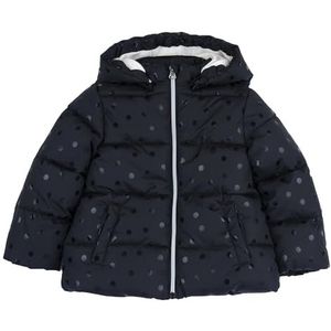 Chicco, Giubbino con cappuccio e zip meisjes, blauw, 10A, ontworpen in Italië, Zobel., 12M