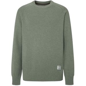 Pepe Jeans Heren Cred, Gebreide kleding, Groen, M, Groen (Winter Mint Groen), M