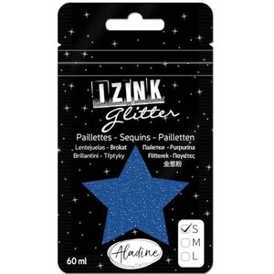 Aladine - Izink Glitter Marineblauw 60 ml