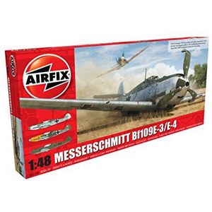 Airfix A05120B 1/48 Me109E-4/E-01 Modelbouwset Messerschmitt Me109E-4/E-1, grijs