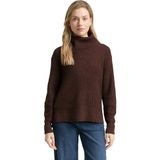 TOM TAILOR Damestrui, 39062 - Dark Pecan Brown Melange, XL