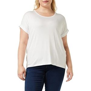 ONLY Onlymoster S/S Top met ronde hals, Noos Jars T-shirt voor dames, wit (wit, wit), M