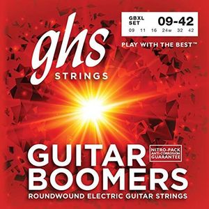 GHS BOOMERS String Set Voor Elektrische Gitaar - GB-XL - Extra Licht - 009/042