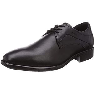 ECCO Citytray Shoe, Oxford heren, Zwart, 46 EU