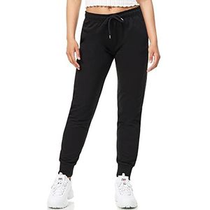 ROSS CAMP Joggingbroek voor dames, sportbroek voor dames, katoen, trainingsbroek, fitness, hoge taille, sweatpants, slimfit, vrijetijdsbroek, lang, joggingbroek, hardloopbroek, modern, zwart, M