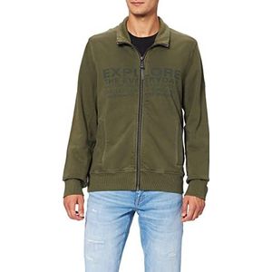 camel active Heren 4093216f01 Vest, olijfbruin, 5XL