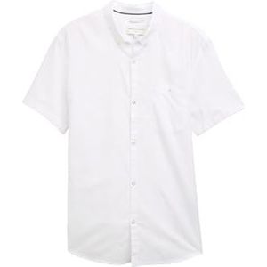 TOM TAILOR Denim heren overhemd, 20000 - wit, XL