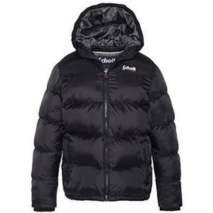 SCHOTT - Donsjas - Zwart - 10-16 jaar - Nylon Materiaal