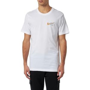 NIKE Heren M Nk Df Tee Wc T-shirt, Wit, L