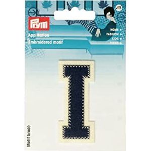 Prym 924508 applicatie letter I blauw/ecru