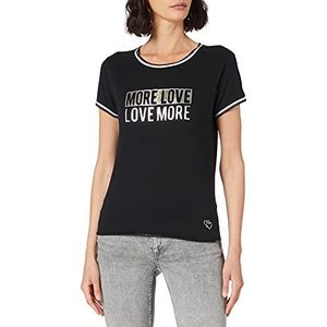KEY LARGO Dames More Round T-Shirt, zwart (1100), L