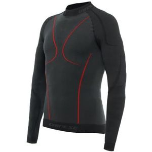 DAINESE, Thermo LS functioneel shirt voor heren, zwart/rood, M, Meerkleurig., M